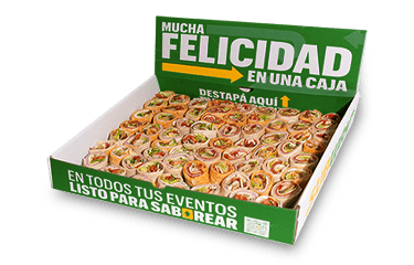 Bandeja Sabor Mini Wraps